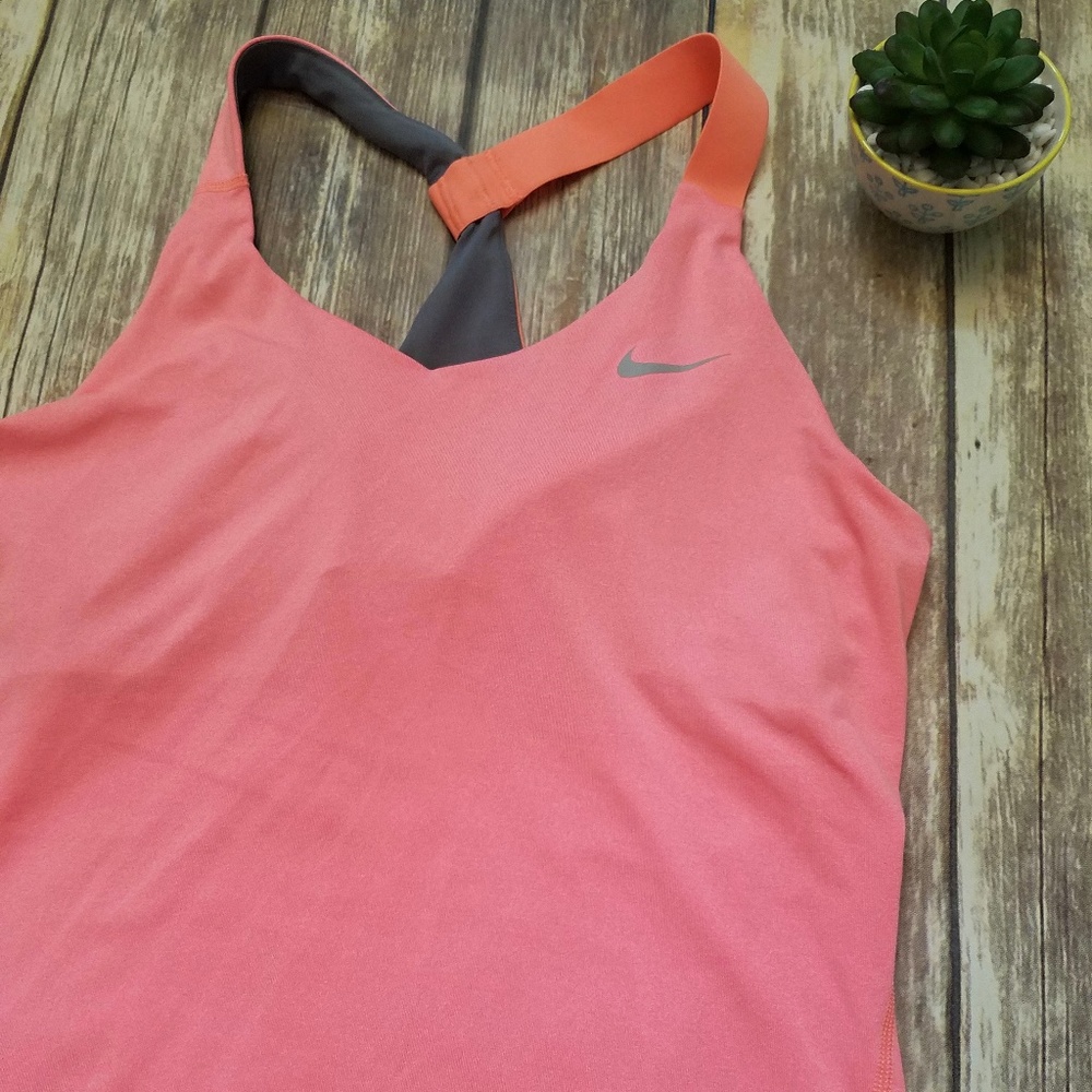 Nike Dri-Fit Racerback Tank Large - Picture 2 of 5